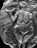 Venus a la corne (France, Dordogne, Marquay, Laussel° (Gravettien)